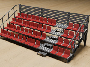 Tribune 3D-Modell