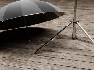 Photo Studio Umbrella Light 3D Model