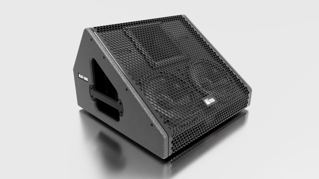 Stage Monitor System Meyer Sound MJF 208 3D Model .c4d .max .obj .3ds .fbx .stl .blend 