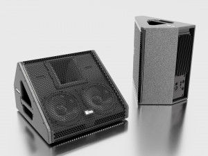 Stage Monitor System Meyer Sound MJF 208 3D Model