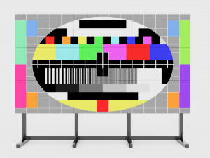 Video Wall Screen 3D Modell