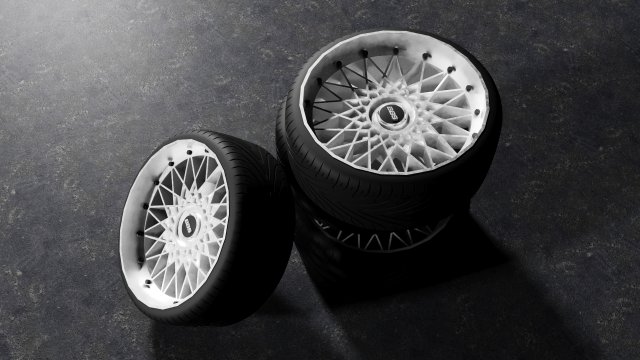 BSS Tire Rim 3Dモデル .c4d .max .obj .3ds .fbx .stl .blend