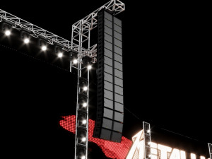 Metallica Slane Castle 2019 Concert Stage Modello 3D