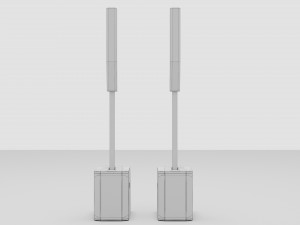 Electro Voice Evolve 50 Concert Sound System 3D Model