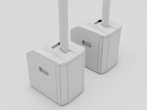 Electro Voice Evolve 50 Concert Sound System 3D Model