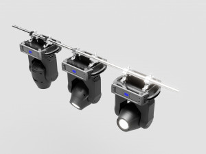 Stage Moving Beam Light Martin Rush Modello 3D
