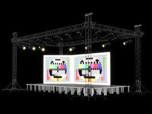 Studio Stage System 3D मॉडल