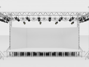 Studio Stage System 3D मॉडल