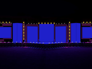 Concert Festival Stage Event 3D Model