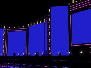 Concert Festival Stage Event 3D Model