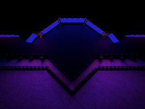 Concert Festival Stage Event 3D Model