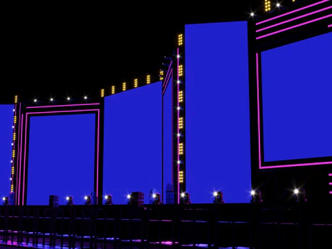 コンサートフェスティバルステージイベント 3Dモデル