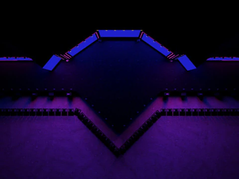 コンサートフェスティバルステージイベント 3Dモデル