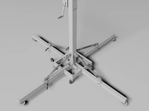 Modelo detalhado de elevadores de treli&ccedil;a Modelo 3D