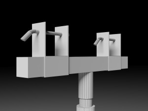 Truss Lifts Detailed Model Modelo 3D