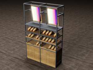 Bakery Display Collection 3D मॉडल