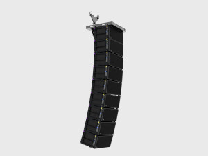 Concert Sound Systems Line Array Meyer Sound Leo 3D Модель