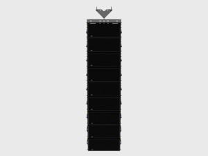 Concert Sound Systems Line Array Meyer Sound Leo 3D Модель
