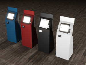 Touch Screen Kiosk Systems 3D Model