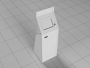 Touch Screen Kiosk Systems Modelo 3D