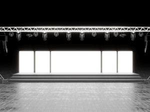 Detail Concert Stage Model Modelo 3D