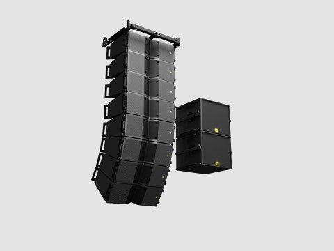 Concert Sound Systems Line Array KARA II 3D-Modell