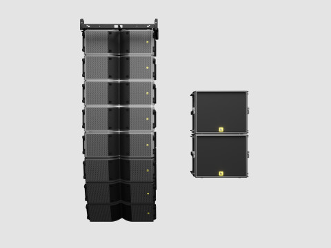 Concert Sound Systems Line Array KARA II 3D 模型