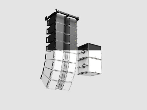 Concert Sound Systems Line Array KARA II 3D 模型