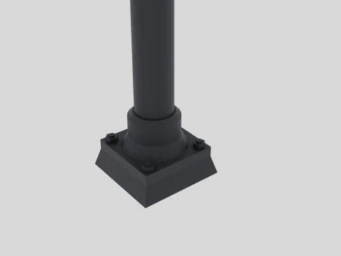 Traffic Lights Set 3D Model