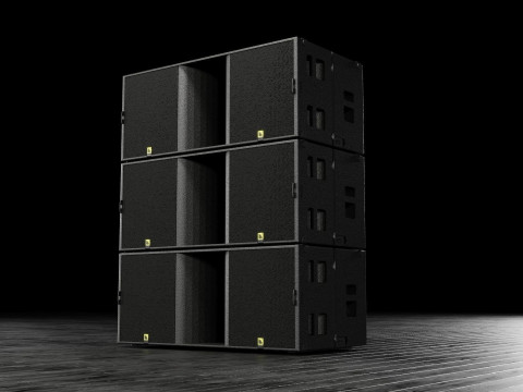 Big Stage Festival and Concert 3D Model