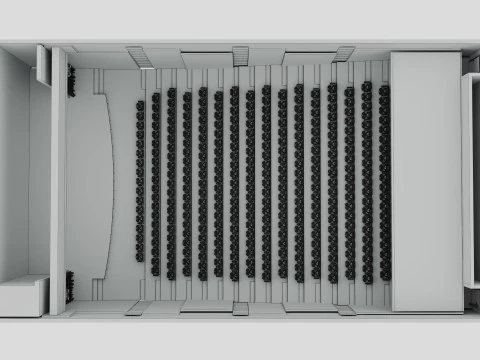 Congress Concert and Event Hall 3D Model