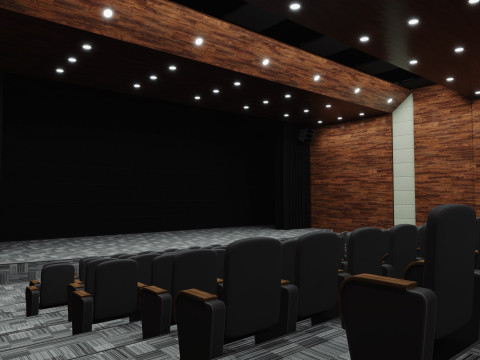 Congress Concert and Event Hall 3D 모델