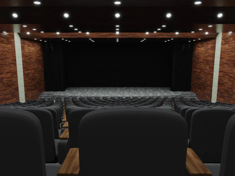 Congress Concert and Event Hall 3D Model