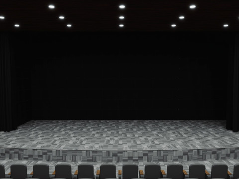 Congress Concert and Event Hall 3D 모델