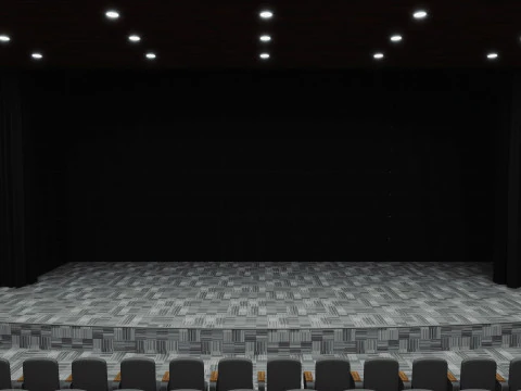 Congress Concert and Event Hall 3D Model