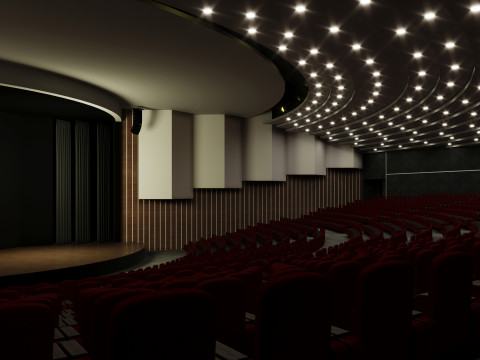 Convention Hall Design 3 Modelo 3D