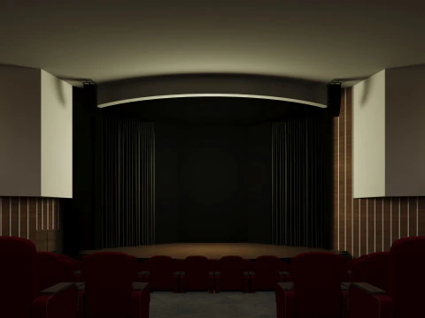 Convention Hall Design 3 3D Model