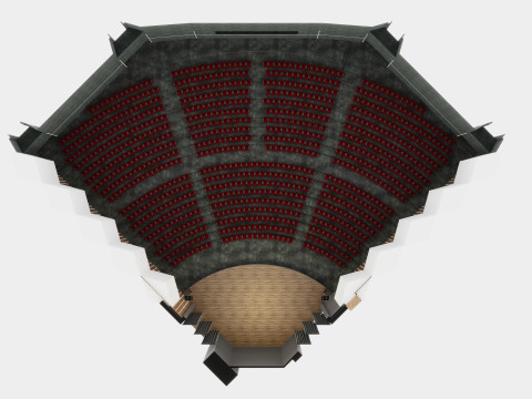 Convention Hall Design 3 3D मॉडल