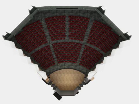 Convention Hall Design 3 3D Model