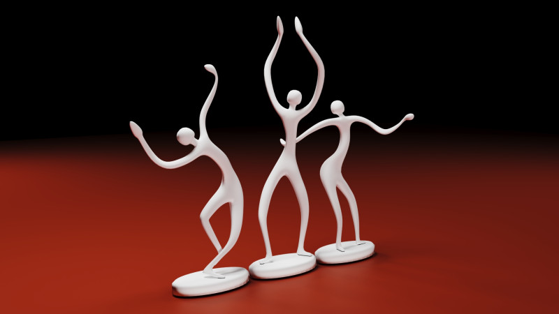 Modern Decor Model do druku 3D .c4d .max .obj .3ds .fbx .stl .blend