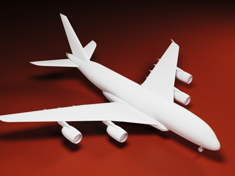 Airbus A380 Plane 3Dプリントモデル