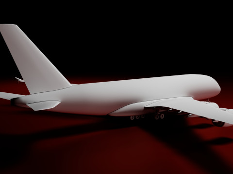 Airbus A380 Plane 3Dプリントモデル