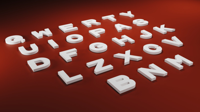 3D Letters 3D 프린트 모델 .c4d .max .obj .3ds .fbx .stl .blend 