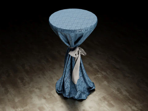 ウェディングイベントビストロテーブル 3Dモデル