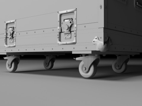 Flight Cases 3D मॉडल