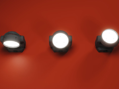 Moving Head Stage Light 3D Model