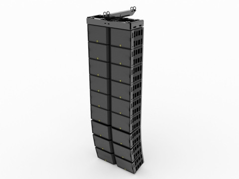 Ultra Music Festival 2018 Stage 3D Model