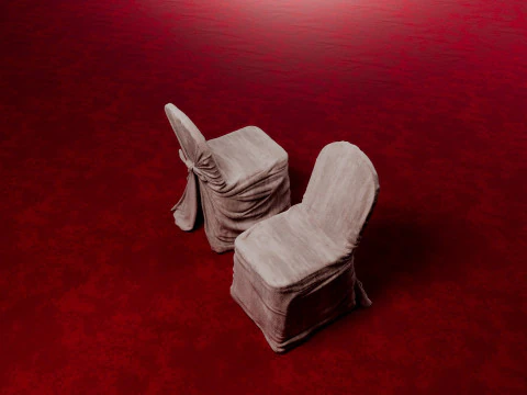 Elegant Event Chair 3D Model