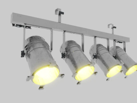 PAR64 Stage Light 3D Model