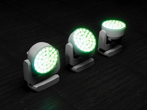 Moving Head Stage Light 3Dモデル